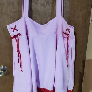 Hot topic suspended skirt